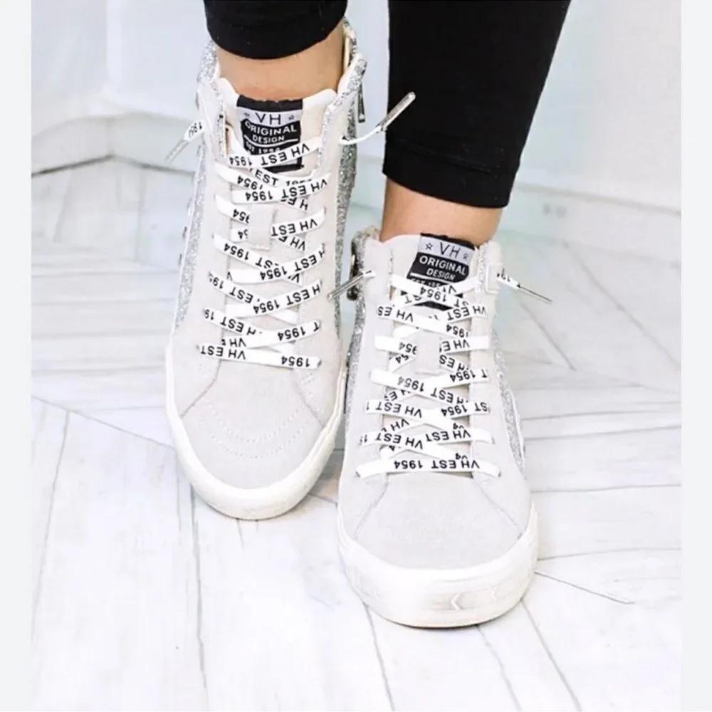 Vintage Havana Hightop Juniper Sneakers(Size 6)